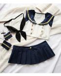 Roleplay School Girl Jk Uniform  Student Sailor Moon Kawaii Lingerie Lolita Mini Top Skirts Women Anime Cosplay Costume 