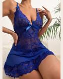 2022 Hot  Lingerie Woman  Pajamas Lace Lingerie  Clothes Babydoll  Transparent Dress  Lingerie Hot Dress