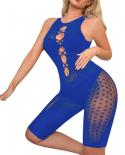Hot  Fishnet Bodysuit Women Crotchless Tights Lingerie Ladies Full Bodystockings  Mesh Clothes Night  Set Pijamas  Exoti
