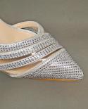 Qsgfc New Silver Simple And Comfortable Streamlined Pointed Shoes Fashionable And Versatile Party Ladies Shoes And Bag S