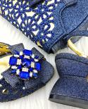 وصل حديثًا مجموعة أحذية وحقيبة عالية الجودة للسيدات ذات لون خوخي متطابقة مع تصميم إيطالي للحفلات