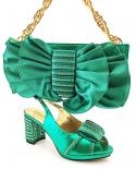 Italian Shoes Bag Set  Gold Shoe Bag  Pumps  Gold Color Italian Design Ladies Shoes  