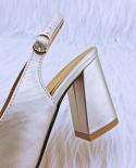 Qsgfc High End Party Shoes Bag Rhombus Diamond Accessories Pointed High Heels And Clutch Bag