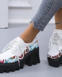2022 Brand New Brand Plus Size 43 Thick Sole Heightened Walking Punk High Heels Fashion Wedge Heels Women S Shoes
