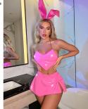  Bunny Latex Lingerie  Lingerie Naughty Leather  Apparel Pvc  Outfits  Exotic Sets  