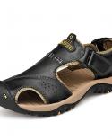 Super Leather Summer Shoes Men Fashion Sandals  Southern Polished Men Sandals  Mens Sandals  