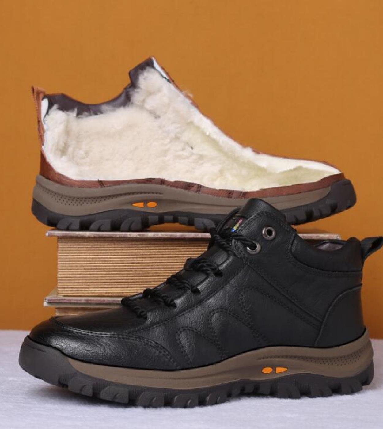 Warm Winter Sneakers Mountains  Warm Men Winter Boots Mens  New Mens Winter Shoes  Mens Boots  
