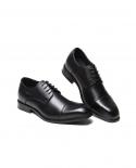  Genuine Leather Men Brogue Shoes 6cm Increased Business Oxfords Height Increasing Mens Casual Tall Flats  Mens Dress S