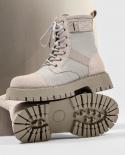 Retro Mens Desert Boots Canvas Mid Top Men Safety Boots Mountaineering Mens Outdoor Shoes Brown Grey
