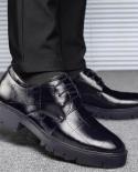 Elevator Dress Shoes Men 8 Cm  Oxford Business Shoes  Mens Shoes Heels  8 Cm Mens  