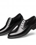 Mens Height Increasing Leather Shoes  Mens Height Increasing Oxfords  6cm Man  