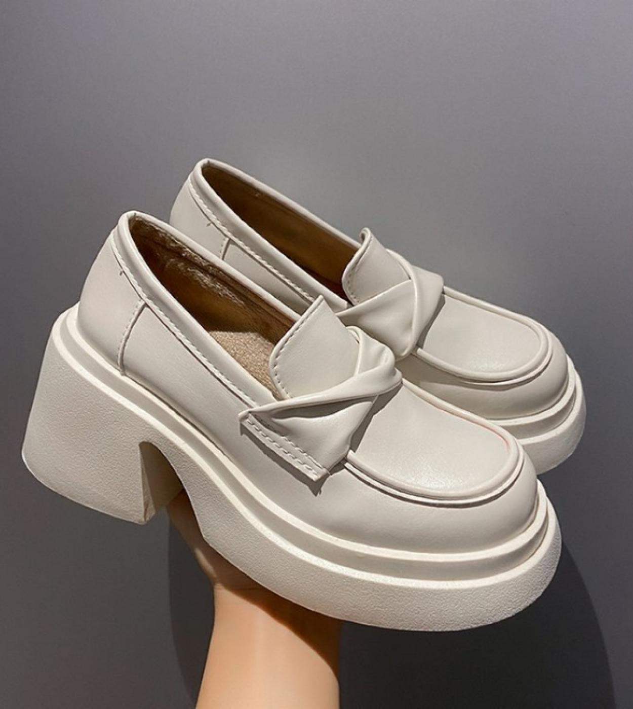 Mocasines tacon discount alto mujer