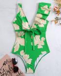 Vintage Swimsuit Women 2023 Ethnic Style Bikini Two Piece Monokini High Waist Skirt Brazilian Bathing Suit Swimwear Yjnd