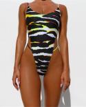  Sequin Bikini Swimwear Women Lace Up Bandage Backless One Piece Swimsuit 2022 Beach Push Up Bathing Suit Bodysuit Monok