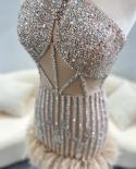 Sharon Said Luxury Feathers Nude Short Mini Cocktail Prom Dresses For Women Wedding Halter Lilac Homecoming Party Gowns 