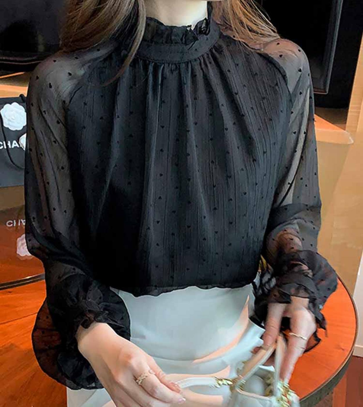 Blusas de chifon de moda 2018 sales