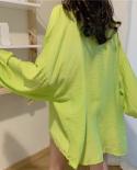 Summer Sunscreen Long Sleeve Shirt Elegant Casual Outerwear Shirt Candy Colored Blouse Fashion Women Tops Loose Clothes 
