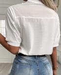 Elegant Lace Stitching Ruffle Blouse Women Long Sleeve Stand Collar Chiffon Shirts Fashion Casual Hollow Blouse Top Blus