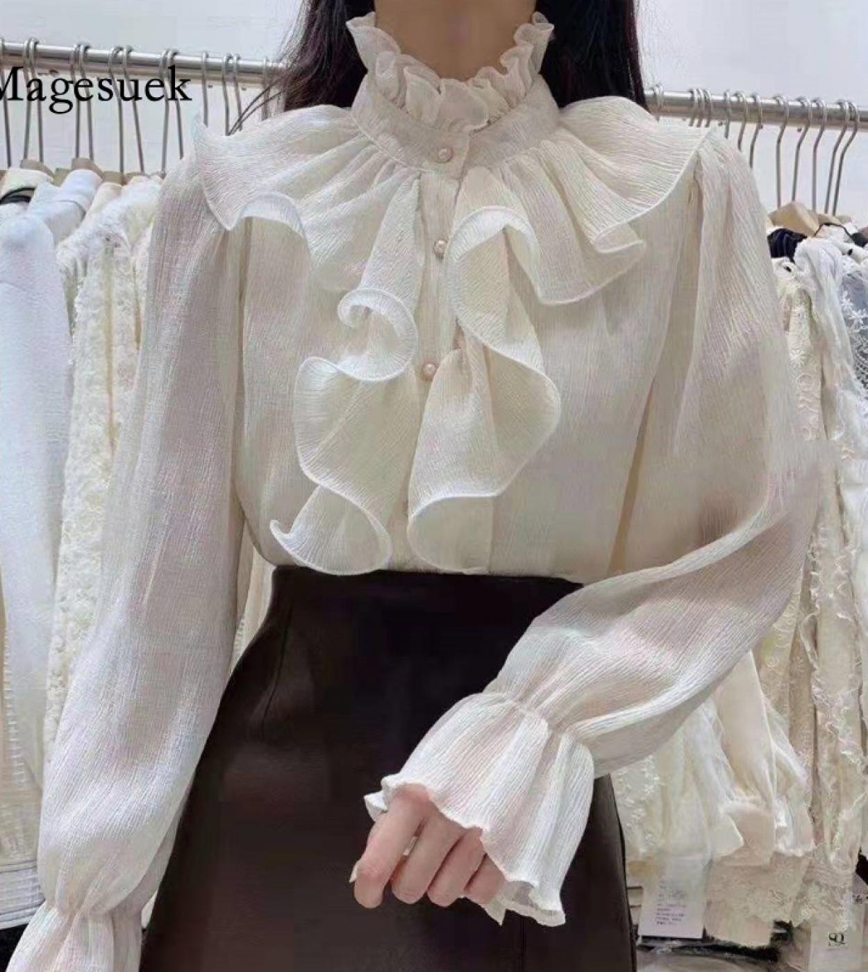 Camisas de volantes best sale