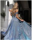 2023  Fashion Evening Dress Female Chiffon Sequin Bandeau Slit Elegant Maxi Dress Prom Party Dresses For Women  Dresses