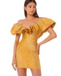 Women Yellow Gold Party Dress  Dress Women Gold Butterfly  Yellow Gold Bodycon Dress  Dresses  