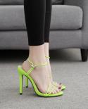 2022  And     Station Metal Highheeled Shoes Winding Snakeshaped Pointed Stiletto Sandals  Womens Sandals