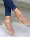 2022 אביב קיץ נשים נעלי כוסות אספדריל רצועת אלסטית שטוחה נעלי נשים קזואל נוחות בד נעלי נשים דירות אישה