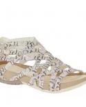 Women Summer Gladiator Sandals Hemp Platform Wedges High Heel Crosstied Ankle Strap Rome Fashion Trend Shoes Ladies Fema