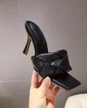Stock Shoes  Sandals  Belt  Womens Sandals  2023 New Oneword Womens Highheeled  