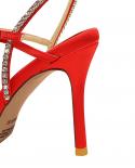 2022 סנדלי נשים קריסטל נעלי עקב מסיבה נעלי קיץ לאישה סנדלי פלטפורמה מחודדת נשים משאבות chaussure f