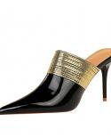 2022  Womens Sandals Platform High Heels Ladies Shoes Pointed Toe Fashion Summer Female Pumps Thin Heels Sandalias  Wom