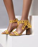 Summer Women Sandals High Heels Rivet Female Slippers Casual Shoes Outdoor Sunmmer Flip Flops Plus Size Shoes Women  Wom