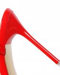  Womens Sandals Pointed Toe Concise 105cm High Heels Summer Shoes For Women Patent Shallow Thin Heel Platform Sandals