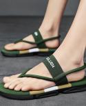 Slippers Man Summer Ankle Wrap Shoes Slip Resistant Slide Sandals Summer Male Slippers Beach Water Shoes Zapatillas