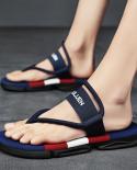 Slippers Man Summer Ankle Wrap Shoes Slip Resistant Slide Sandals Summer Male Slippers Beach Water Shoes Zapatillas