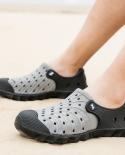 Summer Men Rubber Beach Sandals Mens Clogs Garden Shoes Clog Zuecos Hombre Outdoor Slip On Breathable New 2023