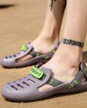 2023 Novas Sandálias Masculinas de Verão Flip Flops Chinelos Homens Ao Ar Livre Praia Sapatos Casuais Sandálias Masculinas Sapat