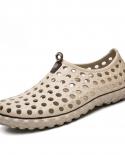 קיץ לגברים סנדלי חוף נושמים חלולים נעלי בית קזואל סנדלי גברים זכר 2023