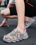 Uni Summer Outdoor Sandals Men Fashion Platform Slippers Women Beach Eva Sole Slide Sandal Clogs