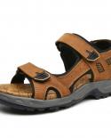 אופנה חדשה קיץ פנאי נעלי גברים סנדלי חוף סנדלים באיכות גבוהה רכים מידה גדולה סנדלי גברים מידה 39 46