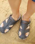 2023 الصيف الرجال النعال سليبون أحذية الحديقة تنفس رجل الصنادل حجم كبير أحذية الشاطئ الذكور الوجه يتخبط سريع الجفاف M