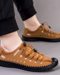 2023 الصيف الرجال عارضة الصنادل أزياء الجوف خارج أحذية تنفس مسطحة الأعمال لينة أسفل أحذية رياضية Sandalias Hombr