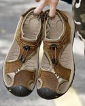 2023 جديد الرجال الصيف الصنادل أحذية غير رسمية مريحة بلوسيزيد الشقق عالية الجودة صنادل شاطئ الرجال Sandalias Hombre Me