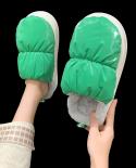 2022 Super Soft Toast Winter Womens Slipper Bread Shoes Outdoor Indoor Home Shoes Warm Plush Eva Thick Bottom Non Slip