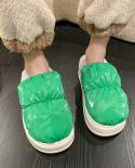 2022 Super Soft Toast Winter Womens Slipper Bread Shoes Outdoor Indoor Home Shoes Warm Plush Eva Thick Bottom Non Slip