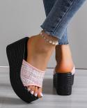2023 נעלי נשים חדשות אופנה סנדלים לנשים פלטפורמת סנדלי קיץ נשים נעלי נעלי חוף חיצוניות נעלי בלינג s