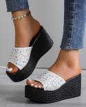 2023 nuove pantofole da donna sandali da donna moda piattaforma sandali estivi da donna pantofola scarpe da spiaggia all'aperto 