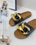 New Summer Womens Open Toe Sandals Casual Big Size Slippers Ladies Fashion Chain Slides Female Outdoor Luxury Beach Fli