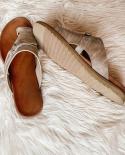 Flat Heel Slides Solid Summer Leisuer Comfortable 2022 New Women Beach Shoes Fashion Slipper Sandals Big Size 43  Women