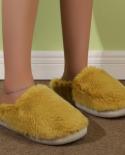   Cotton Slippers Women Winter Warm Plush Plush Household Slippers Waterproof Nonslip Indoor Couple Cotton Slippers  Wom